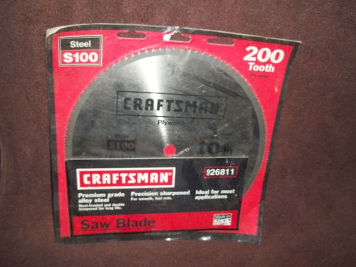 craftsman 10 in saw blades new