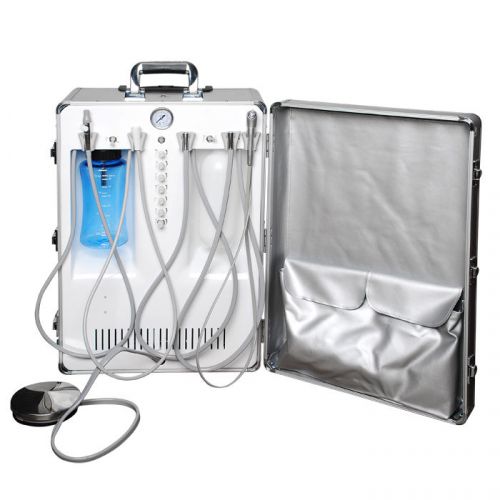 Portable Dental Turbine Delivery Unit Air Compressor Lab Equipment