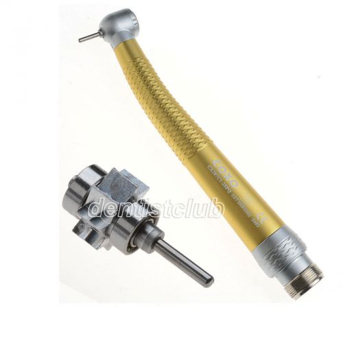 1 kit new dental coxo 2 holes high speed handpiece yellow&amp;coxo turbine cartridge for sale