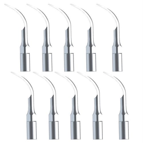 10pcs Dental Ultrasonic Piezo Perio Scaling Tip P1 for EMS WOODPECKE