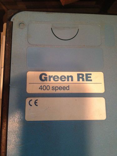 Green re 400 speed x-ray cassette 8 x10 radiography radiograph for sale