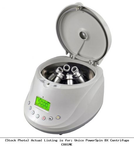 Unico PowerSpin BX Centrifuge C881ME