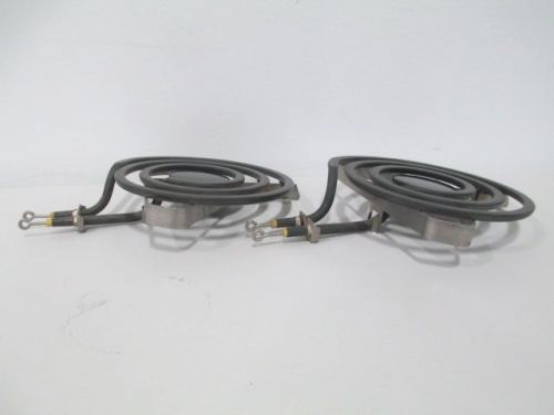 LOT 2 NEW CHROMALOX SP 12 MA COIL HEATING ELEMENT BURNER RANGE UNIT D227297