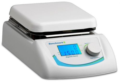 NEW ! Benchmark Scientific Magnetic Stirrer, 6.5&#034;x6.5&#034; Ceramic Platform, H3760-S