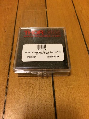 Thorlabs NE10A Absorptive ND Optical Filter