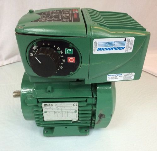 LS Leroy Somer Varmeca Micropump M1916S 1400Rpm .55KW