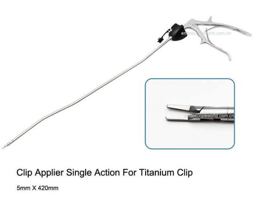 New Clip Applier For Titanium Clip Single Port Lap