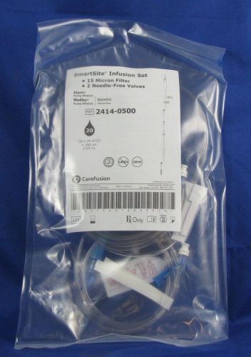 Carefusion Alaris Gemini Set 20 Drop 2414-0500 - 20 Pack - 04/2015