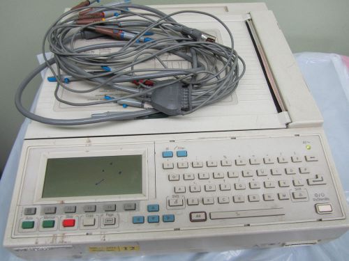 HP Pagewriter 200i M1770A Interpretive ECG Machine w/ ECG leads