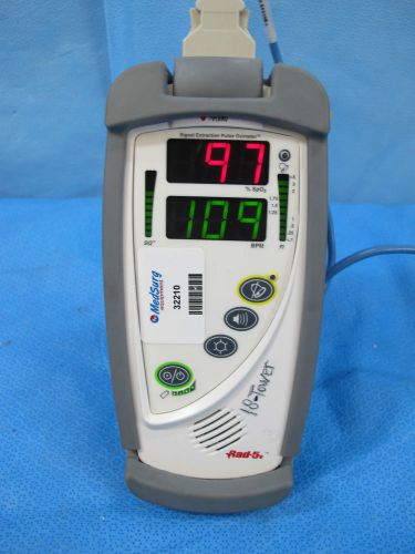 Masimo Radical RAD-5v Hand held spot monitor with probe