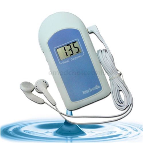 New Brand Baby Sound B Fetal Doppler (With LCD) Free Earphone + Free Gel