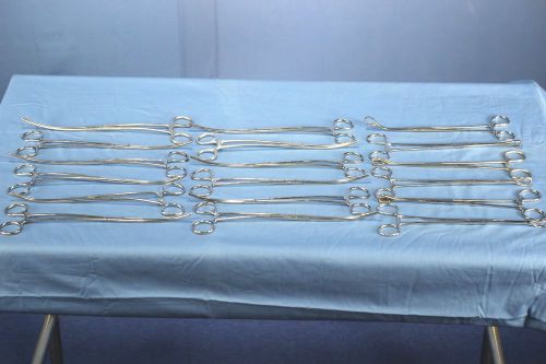 Lot of kmedic km vantage sponge gauze forceps w/ warranty!! for sale