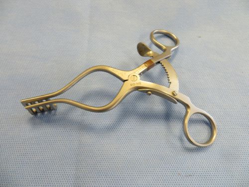 WECK WEITLANER RETRACTOR 5&#034;, 3 X 4, BLUNT, DULL FINISH