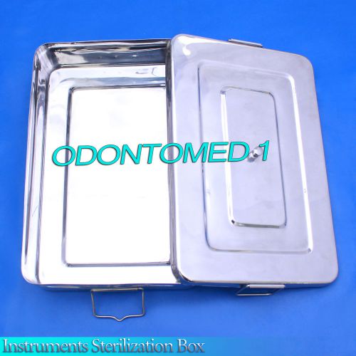 Instruments sterilization box 8&#034;x12&#034; surgical dental sterilizing instruments for sale