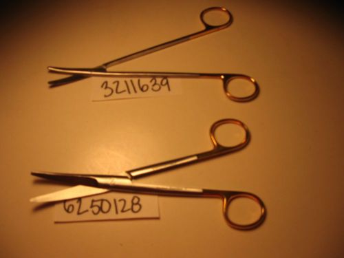 SET OF 2: MAYO AND METEZBAUM SCISSOR CUR TC (LEFT HANDED)