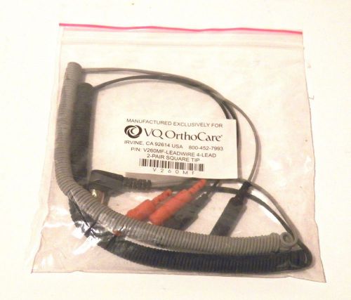 VQ OrthoCare Leadwire 4-Lead 2 Pair Square Tip