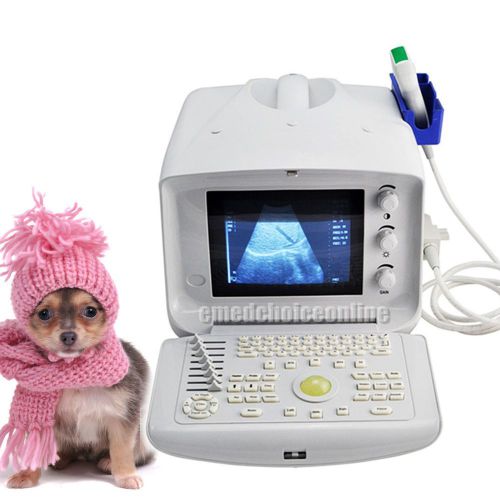 Vet Veterinary Digital Portable Ultrasound Scanner Convex probe 3.5Mhz + 3D HOT