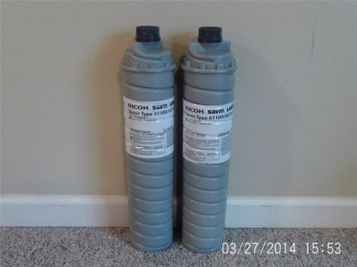 2 Genuine Ricoh Toners Type 6110D