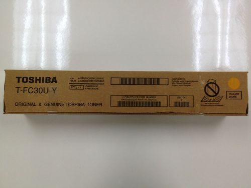 Genuine Toshiba Yellow Toner T-FC30U-Y for eStudio 2050/2051/2550/2551