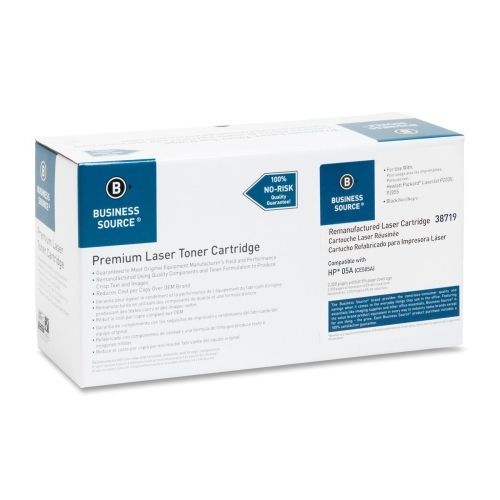 Business source remanufactured hp 05a toner cartridge -black- 2300pg - bsn38719 for sale