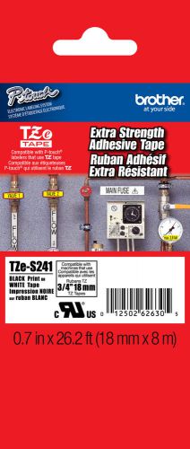 Brother tzs241 tz-s241 tzes241 p-touch industrial tape * authorized dealer for sale