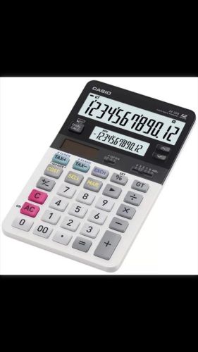 CASIO JV-220 DUAL DISPLAY COMPACT DESKTOP CALCULATOR