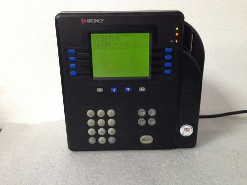 Kronos system  8602004-001 4500 time clock  working w/ warranty for sale