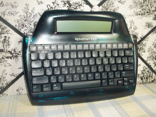 Alphasmart 3000 portable lightweight laptop word processor with case and usb nm for sale