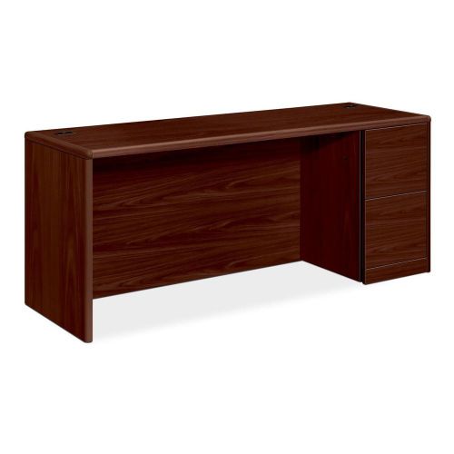 The Hon Company HON10707RNN 10700 Series Mahogany Laminate Desking