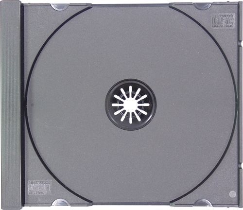 400 standard black cd tray for jewel case  qj01pk for sale
