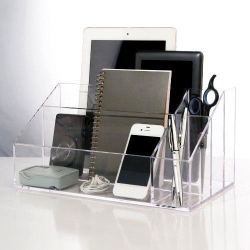 Desktop organizer working space storing book note pads file folders holding new for sale