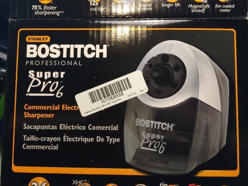 Stanley Bostitch SuperPro 6 Commercial Pencil Sharpener, 7.5&#034;h x 9&#034;d x 5