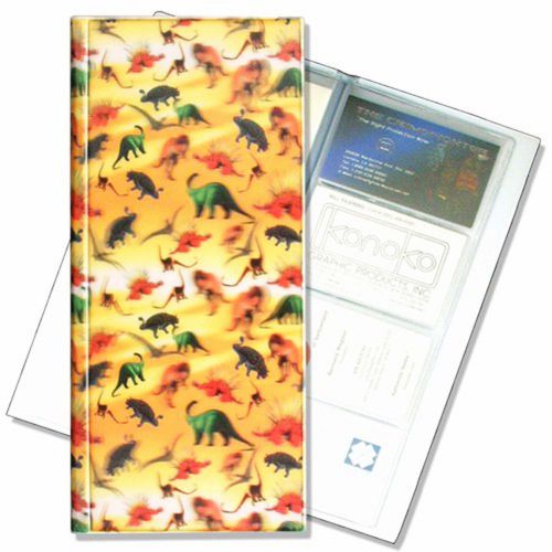 Dinosaur T-Rex Business Card File 3D Lenticular Pattern #R-164-BF128#