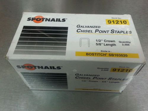 SB103020 5/8&#034; Staples for Bostitch P50 Staple Gun