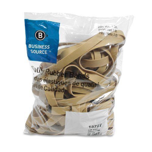 Business source quality rubber band - size: #107 - 7&#034; length x 0.63&#034; (bsn15727) for sale