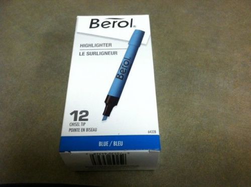 Berol Blue Highlighter