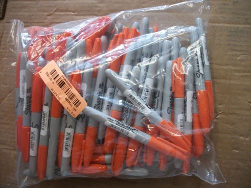 50 Sharpie Orange Fine Point  Markers