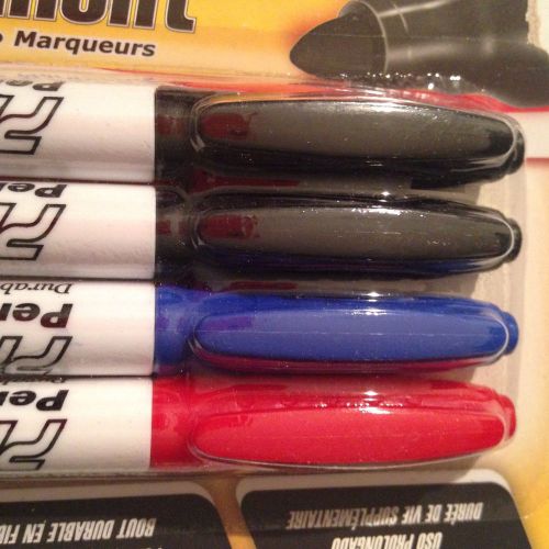 16 Permanent Markers Promarx Black Red Blue Fine Tip Art Craft Scrapbooking