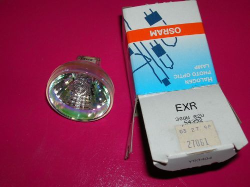 OSRAM EXR 300W 82V Projector Lamp Bulb New in Box 54392  Halogen Sylvania Lamp