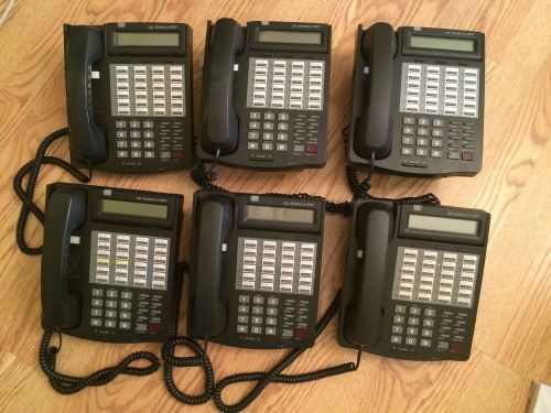 LOT OF 6 Vodavi Starplus STS 3515-71 24 Button LCD Speakerphone Phone system