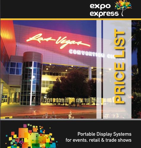 Catalog hardcopy, portable Trade Show Displays, save money