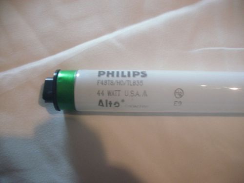 24 PHILIPS ALTO F48T8/TL835/HO 44W 48&#034; 3500K HIGH OUTPUT LIGHT BULB FREE SHIPPIN