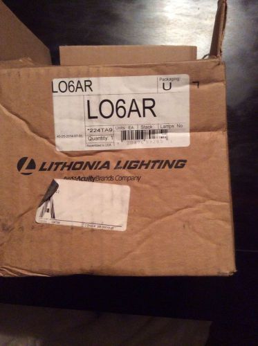 Lithonia Lighting Lo6Ar Ldn 6&#034; Open, Semi-Specular, Clear Led Down Lighting Trim