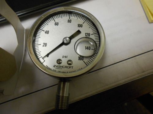 NEW ASHCROFT INDUSTRIAL DURALIFE GAUGE 1LA-30629-011