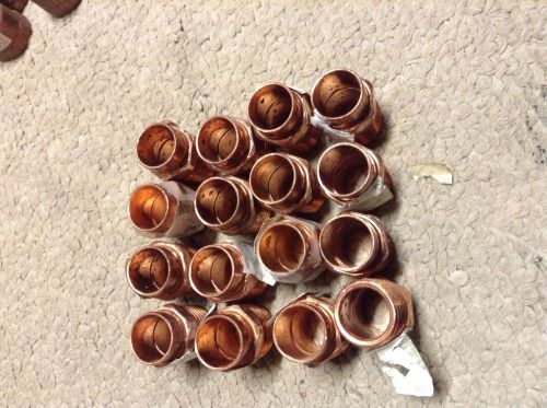 1/2cxmip copper male adapter each copper adapters-male 30310 683264303102 lot 16 for sale