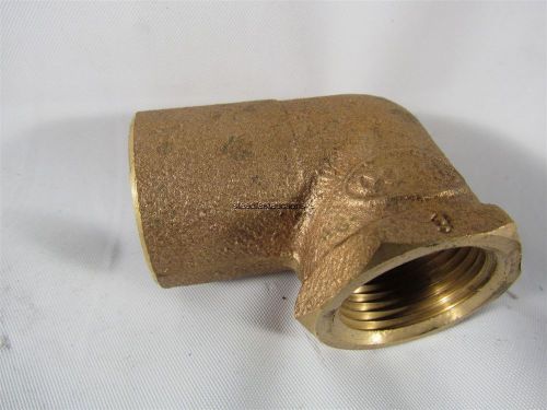 Pack of 10 nibco 707-3 90 ell cast bronze 1&#034; x 3/4&#034; see pics for sale