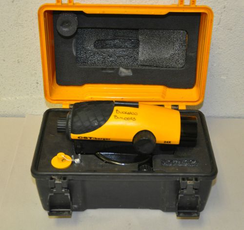 Cst berger 24x laser level with case no reserve!!!!!!!!!!! for sale