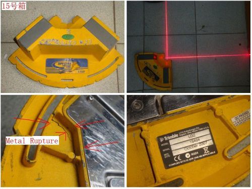 Metal Rupture Trimble LG2 Spectra Precision Right Angle Laser Level