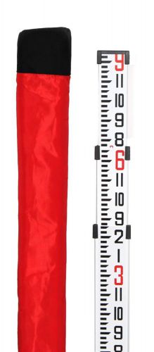 Telescopic 9&#039; Aluminum Grade Leveling Rod (Inches 8ths)