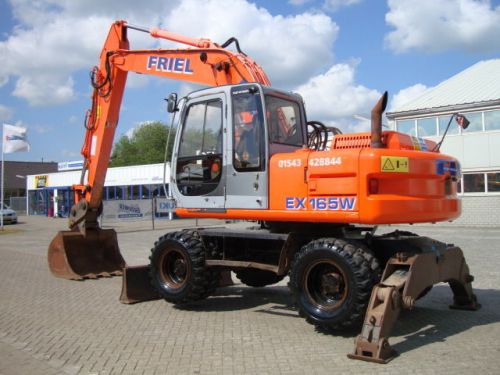 FIAT HITACHI EX165 W EXCAVATOR SERVICE REPAIR MANUAL